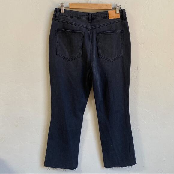 NWT Avec Les Filles Black High Waisted Jeans - Picture 3 of 6